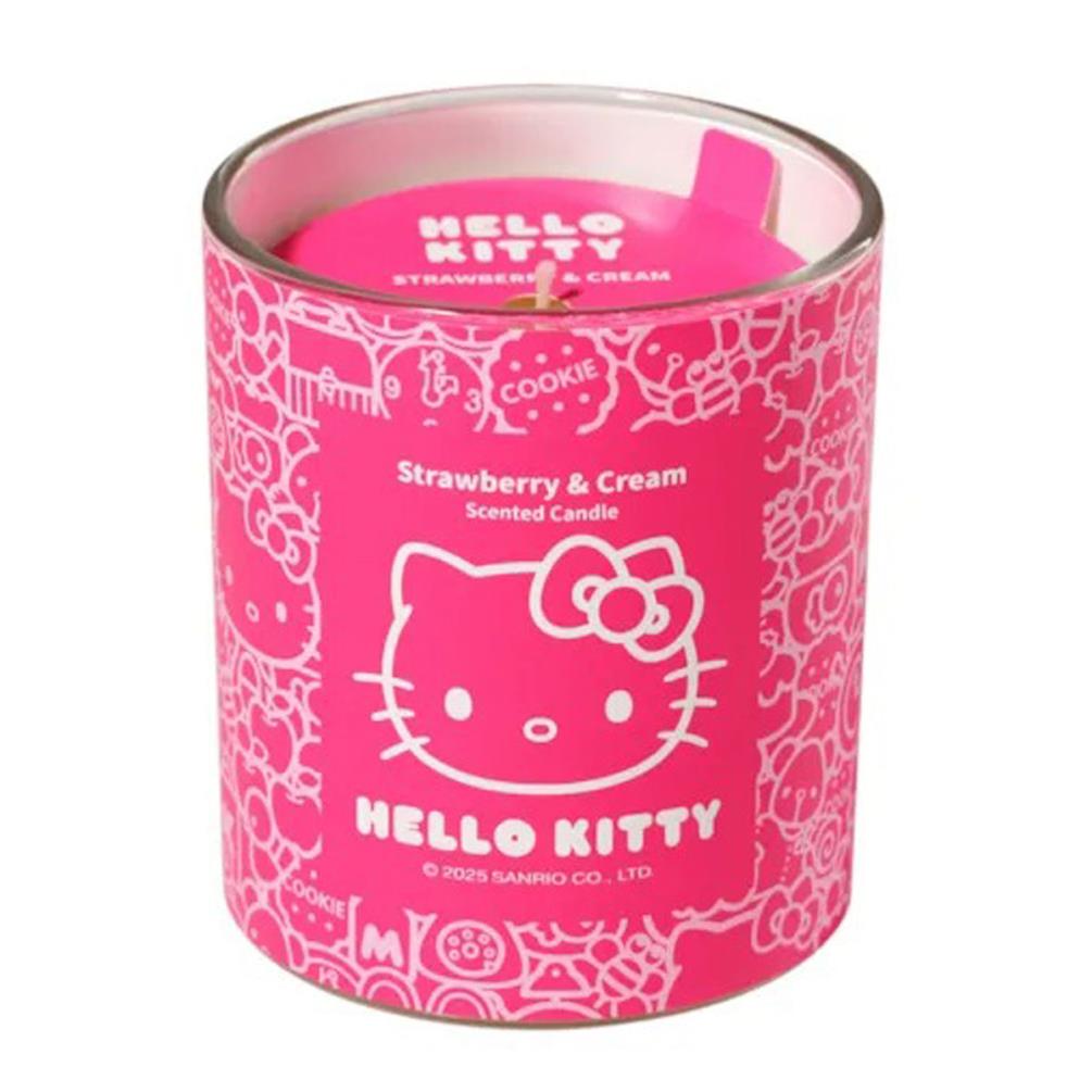 Hello Kitty Strawberry & Cream Candle Extra Image 1